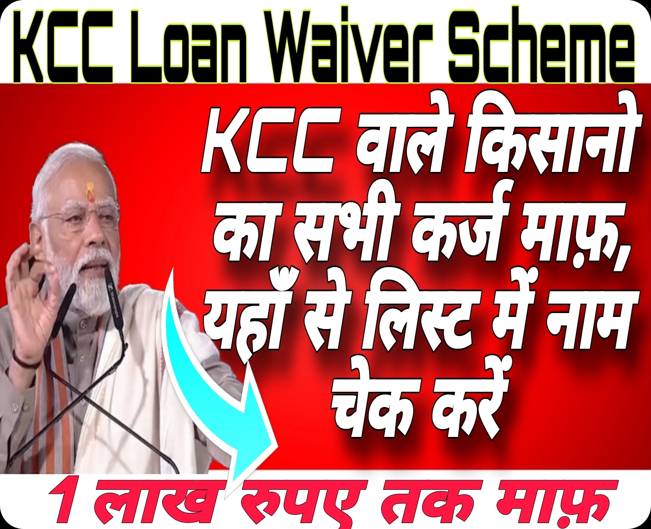 KCC Loan Waiver Scheme;